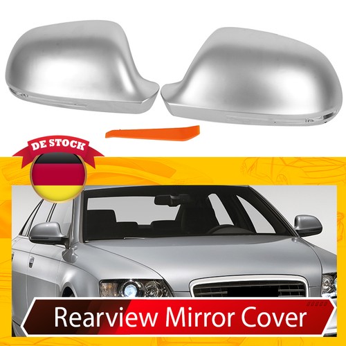 2pcs matt silver spiegelcover - 2pcs,